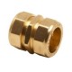 Oracstar 8mm Straight Brass Compression Coupler