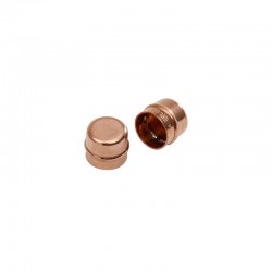 Oracstar 22mm Bronze Stop End Solder Ring Fitting For Plumbing