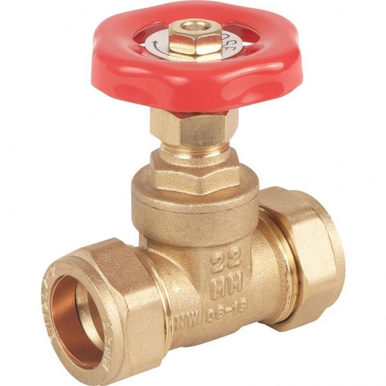 Oracstar 22mm Gate Valve - Single For Plumbing