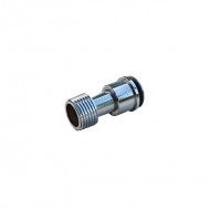 Oracstar Chrome Adjustable Radiator Tail - 20mm x 1/2