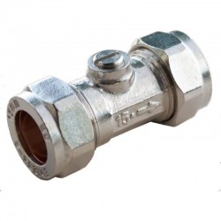 Oracstar 15mm Chrome Isolating Valve