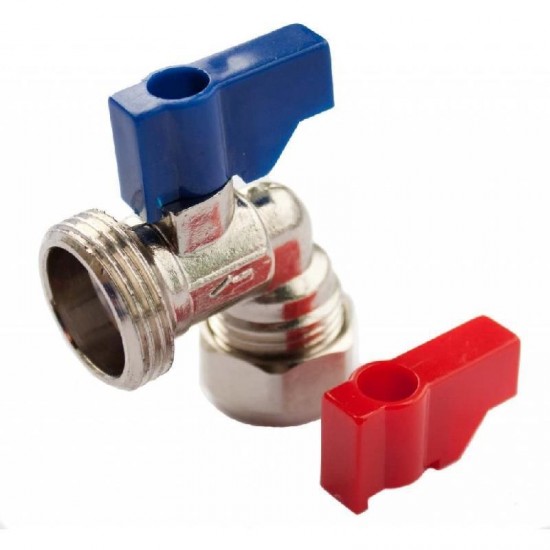 Oracstar 90 Degree Washing Machine Valve - 15mm x 3/4