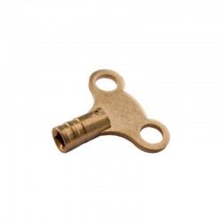 Oracstar Brass Clock Style Radiator Bleed Key