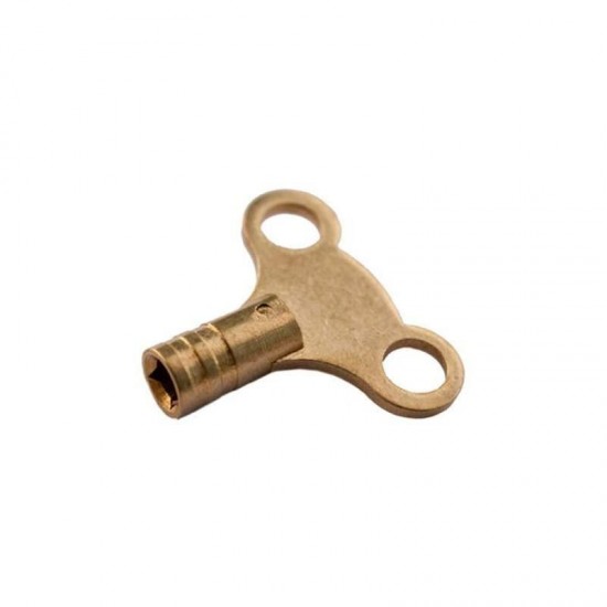 Oracstar Brass Clock Style Radiator Bleed Key