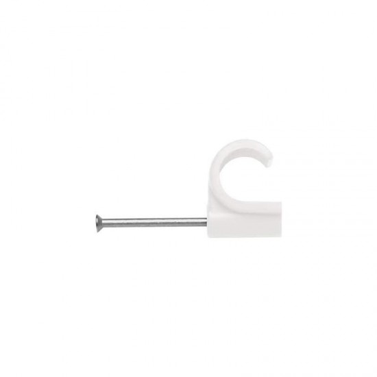 Oracstar 15mm Nail In Pipe Clips - Pack of 10