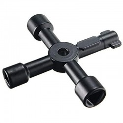 Oracstar Black 4 Way Multi-Purpose Key