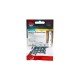 Oracstar 22mm White Hinged Pipe Clip - Pack of 10
