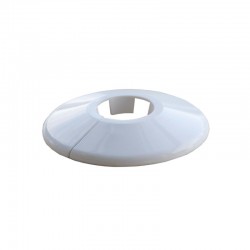 Oracstar White 15mm Pipe Collars - Pack of 5