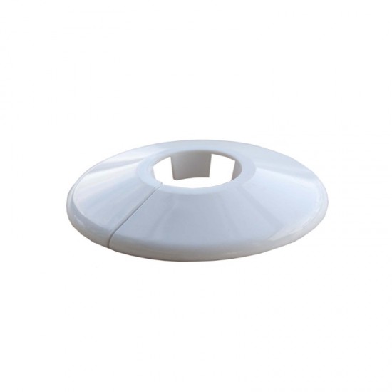 Oracstar White 15mm Pipe Collars - Pack of 5