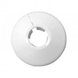 Oracstar 22mm White Pipe Collars - Pack of 5 For Plumbing