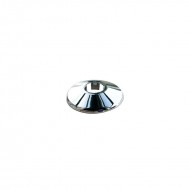 Oracstar 22mm Chrome Pipe Collars - Pack of 5 For Plumbing