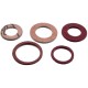 Oracstar Assorted Brown Fibre Washers - Pack of 6