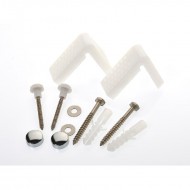 Oracstar Toilet Seat Fixing Kit - Chrome Caps