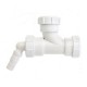 Oracstar MaKe Washing Machine Outlet Tee - 40mm Size