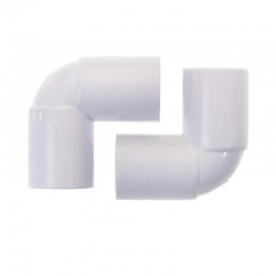Oracstar 22mm Overflow 90 Degree Bend - Pack of 2