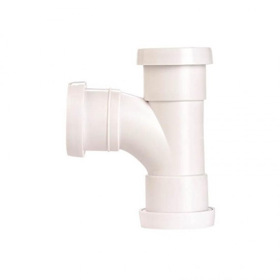 Oracstar MaKe 40mm Push Fit Swept Tee Plumbing Fitting