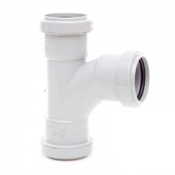 Oracstar MaKe 40mm Push Fit Swept Tee Plumbing Fitting