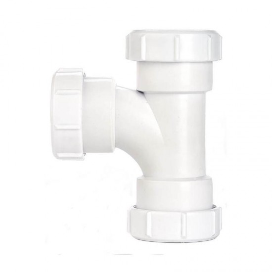 Oracstar MaKe Compression Swept Tee - 32mm Plumbing Fitting