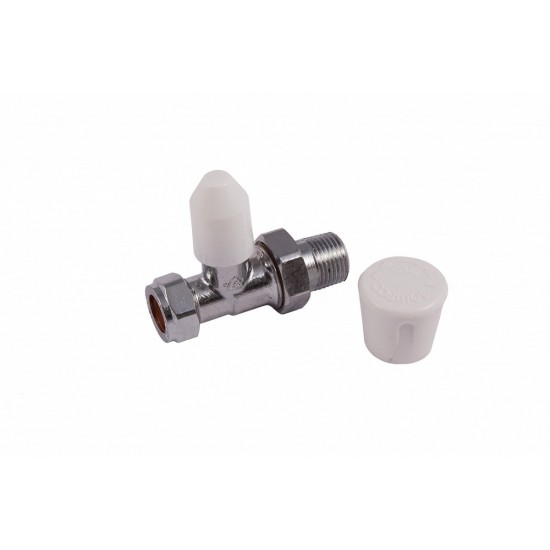COMAP 03015 15mm Chrome Straight Radiator Valve