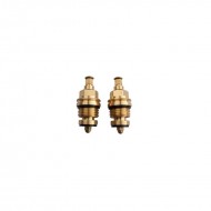 Oracstar Brass Threaded Tap Gland Pair - 8mm Spline
