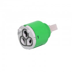 Oracstar Ceramic Disc Tap Cartridge with Flat Bottom - 40mm