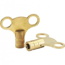 Solid Brass Radiator Bleed Keys (Pair)