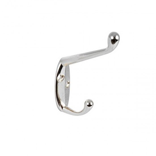 Chrome Plated Hat & Coat Hook