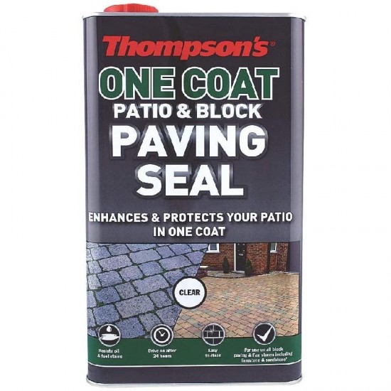 Thompson's One Coat Patio & Block - Paving Seal Natural - 5L