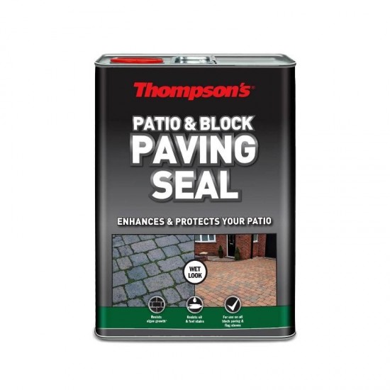 Thompson's Patio & Block Paving Seal - Wet Look - 5L
