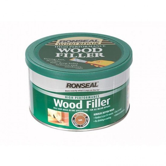 Ronseal High Performance Wood Filler - Dark - 275g