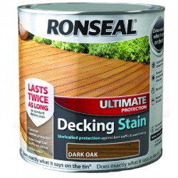 Ronseal Ultimate Decking Stain - Dark Oak - 2.5L