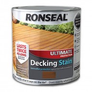 Ronseal Ultimate Decking Stain - Rich - Mahogany - 2.5L