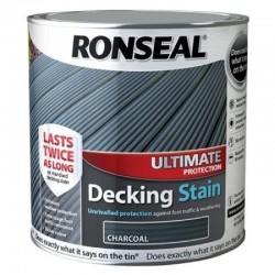 Ronseal Ultimate Decking Stain - Charcoal - 2.5L