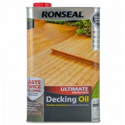 Ronseal Ultimate Decking Oil - Natural Oak - 5L