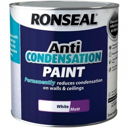 Ronseal Anti Condensation Paint - Matt White - 750ml