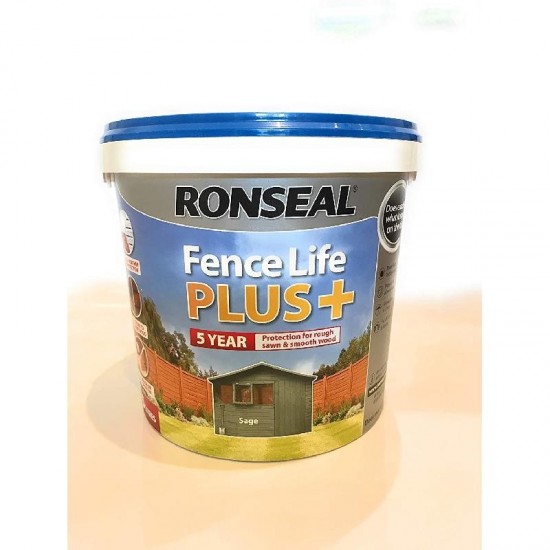 Ronseal Fence Life Plus - Sage - 5L