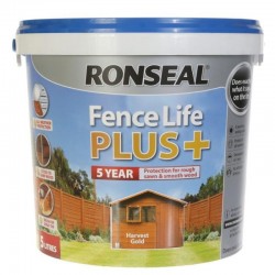 Ronseal Fence Life Plus - Harvest Gold - 5L