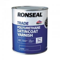 Ronseal Trade Polyurethane - Hard Glaze Gloss - 2.5L