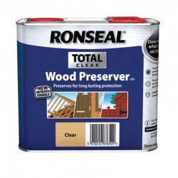 Ronseal Total Wood Preserver - Clear - 2.5L