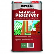 Ronseal Total Wood Preserver - Green - 5L