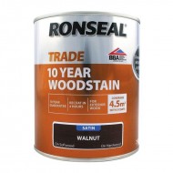 Ronseal Trade 10yr Woodstain - Deep Mahogany - 750ml