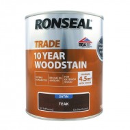 Ronseal Trade 10yr Woodstain - Teak - 2.5L
