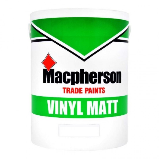 Macpherson Vinyl Matt - Magnolia - 5L