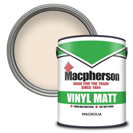 Macpherson Vinyl Matt - Magnolia - 5L