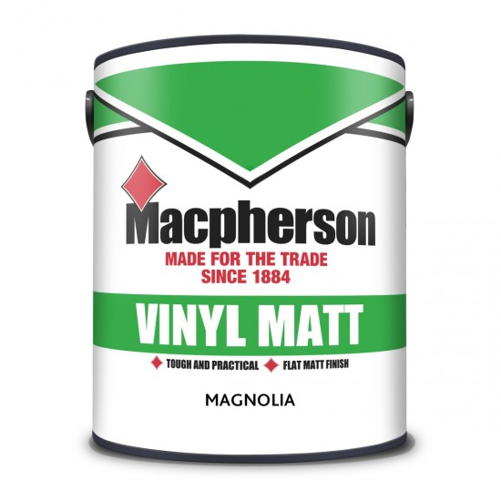 Macpherson Vinyl Matt - Magnolia - 5L