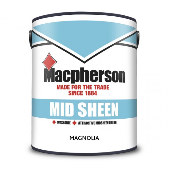Macpherson Mid Sheen - Magnolia - 5L