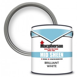 Macpherson Mid Sheen - Brilliant White - 2.5L