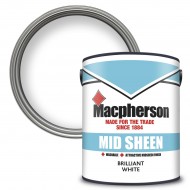 Macpherson Mid Sheen - Brilliant White - 5L