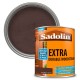 Sadolin Extra Durable Woodstain - Jacobean Walnut - 1L