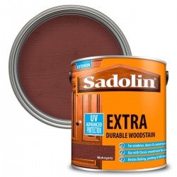 Sadolin Extra Durable Woodstain - Mahogany - 2.5L